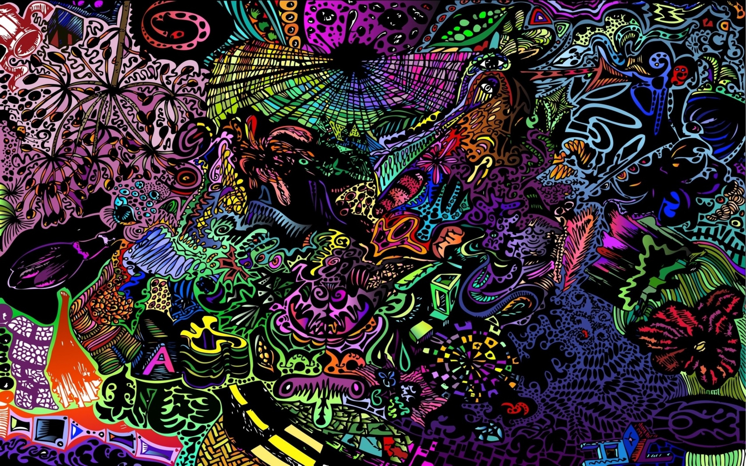 crazy psychedelic wallpapers