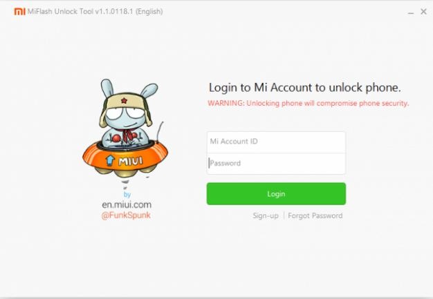 mi login