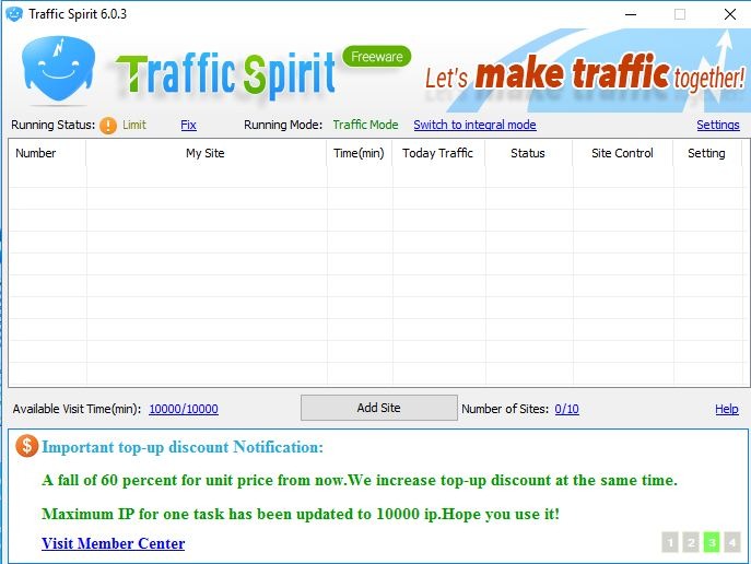 jingling traffic software