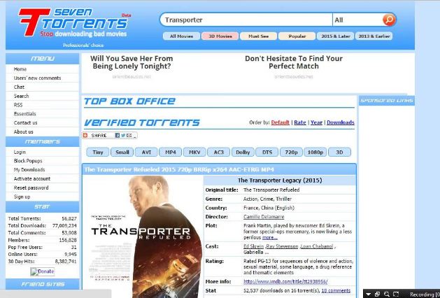 seventorrents download high quality movies