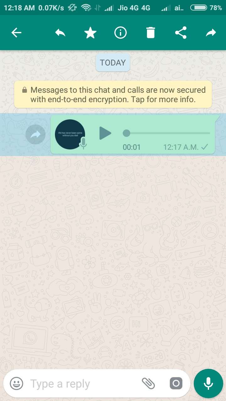 whatsapp speech to text 